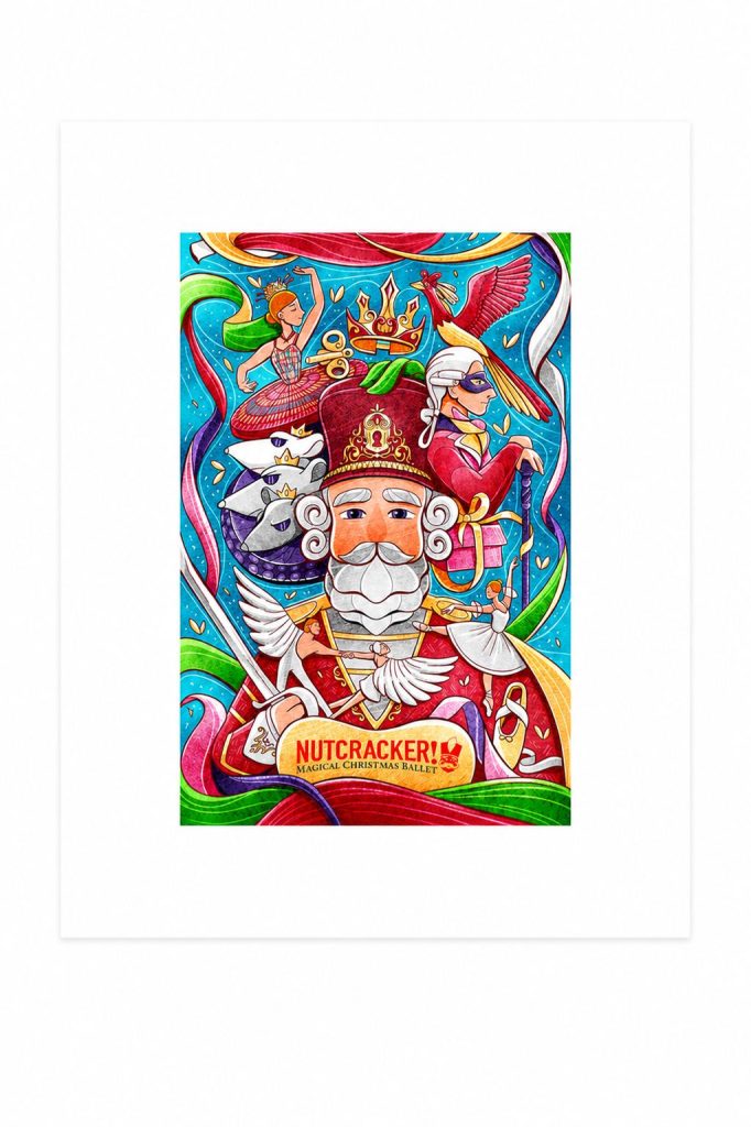 Nutcracker! Magical Christmas Ballet - Vault Collection - Poster - 2023 Tour