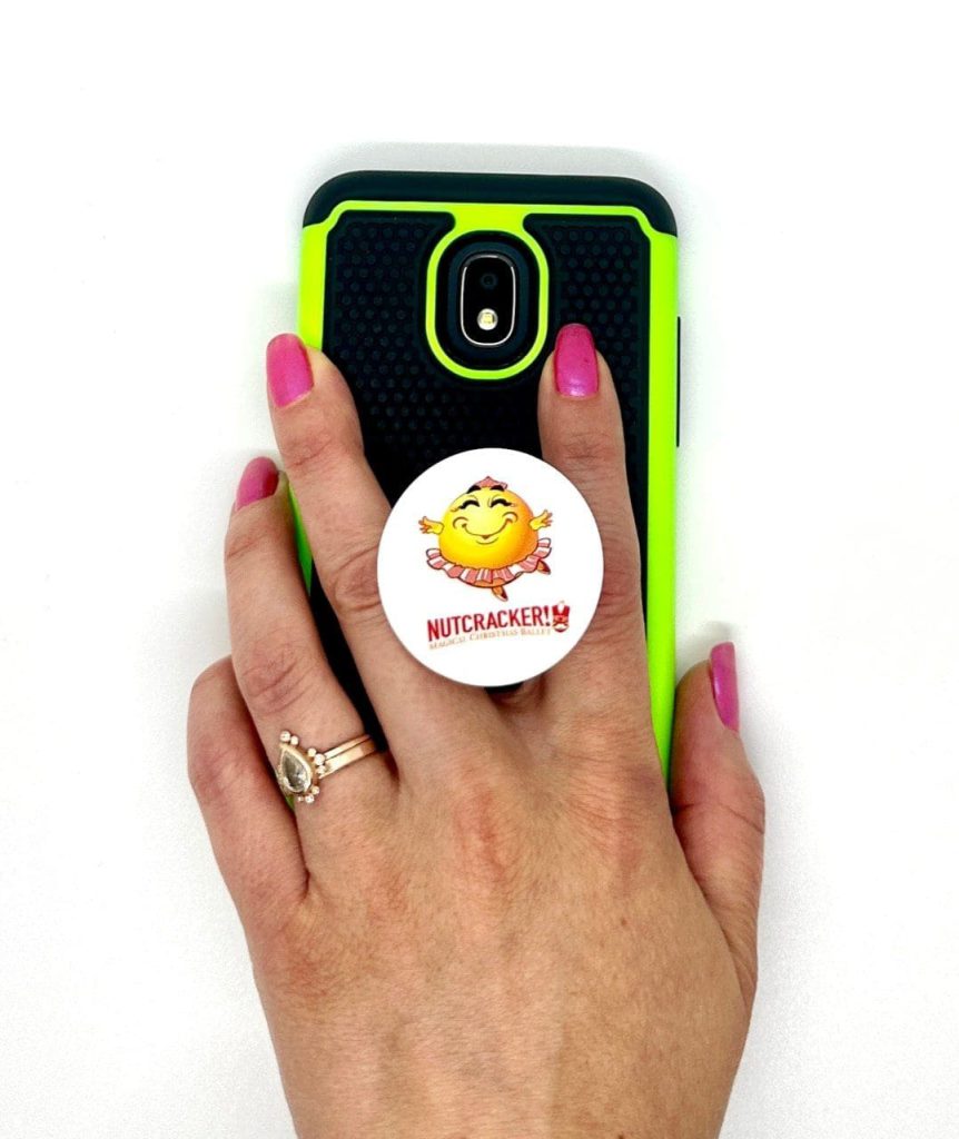 Nutcracker! Magical Christmas Ballet Ballerina Emoji PopSocket