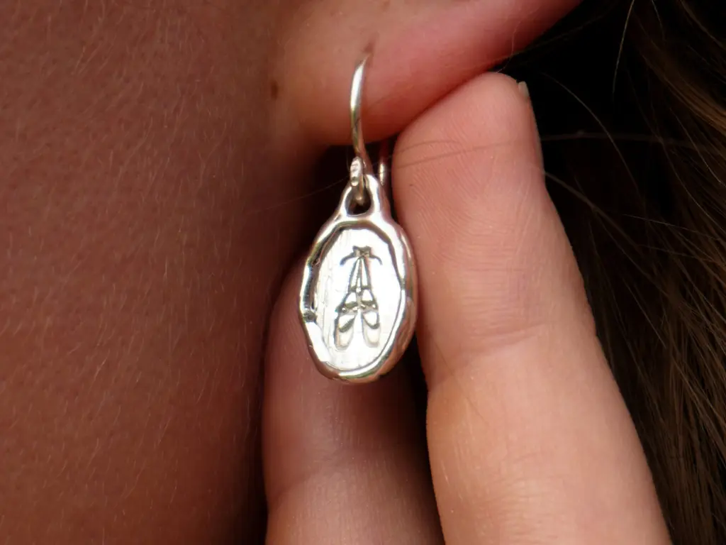 Nutcracker! Magical Christmas Ballet - Ballet Slipper Earrings
