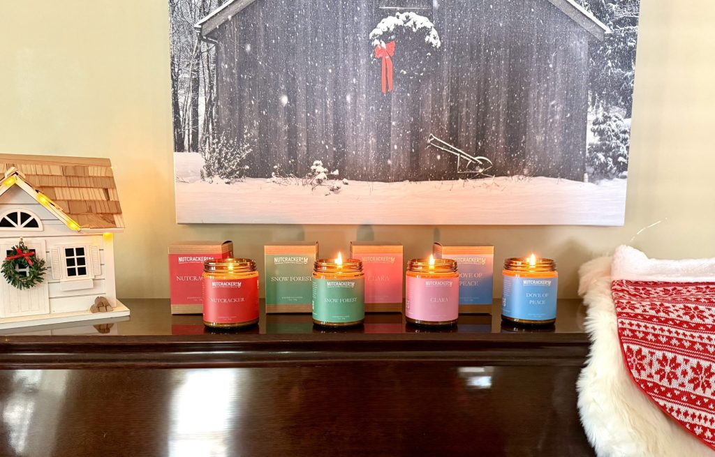 Nutcracker! Magical Christmas Ballet - Scented Soy Candle Gift Box