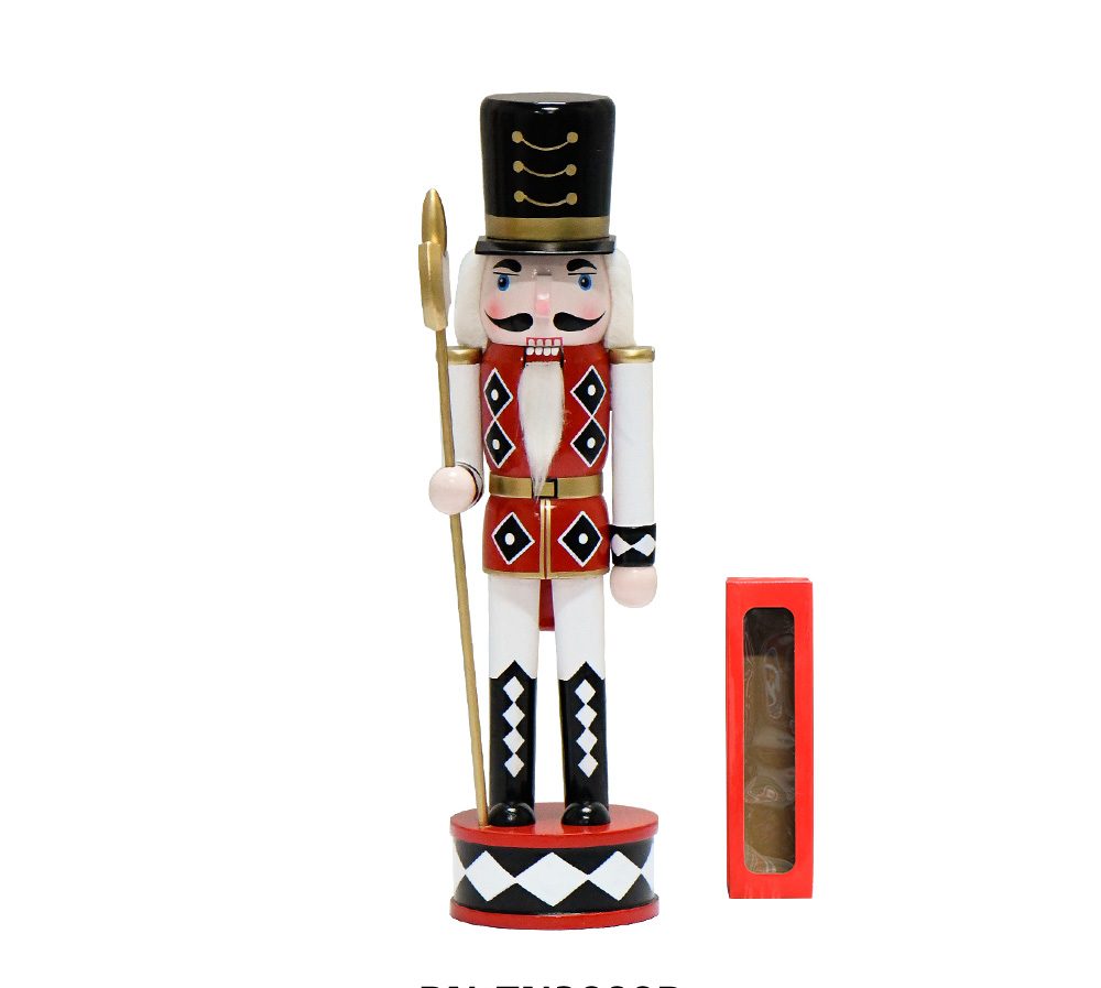 Nutcracker! Magical Christmas Ballet - Scarlet Guard Nutcracker (12 Inches)