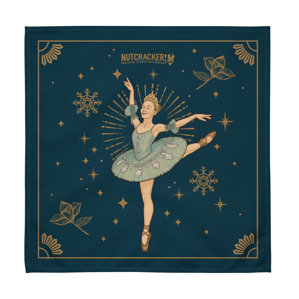 Nutcracker! Magical Christmas Ballet – Art Deco Collection – Cloth Napkins