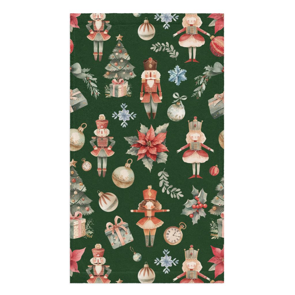 Nutcracker! Magical Christmas Ballet – Nuthouse Collection – Hand towel