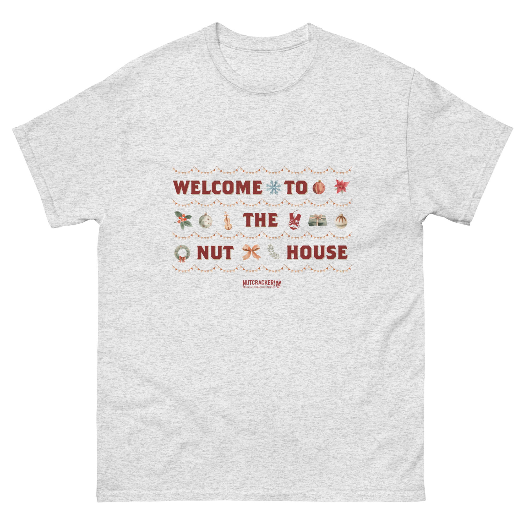Nutcracker! Magical Christmas Ballet – Art Deco Collection – Adult Unisex T-Shirt copy