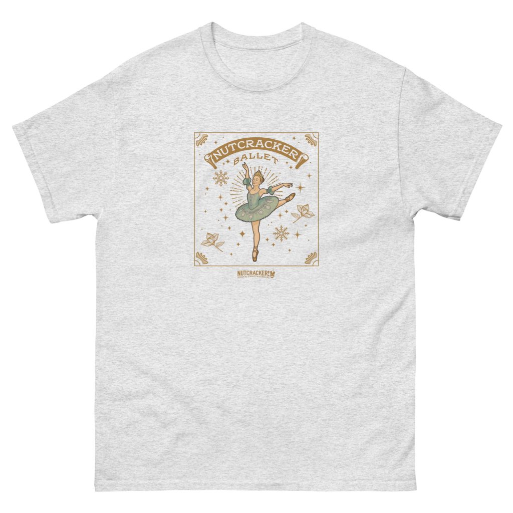Nutcracker! Magical Christmas Ballet – Art Deco Collection – Adult Unisex T-Shirt copy