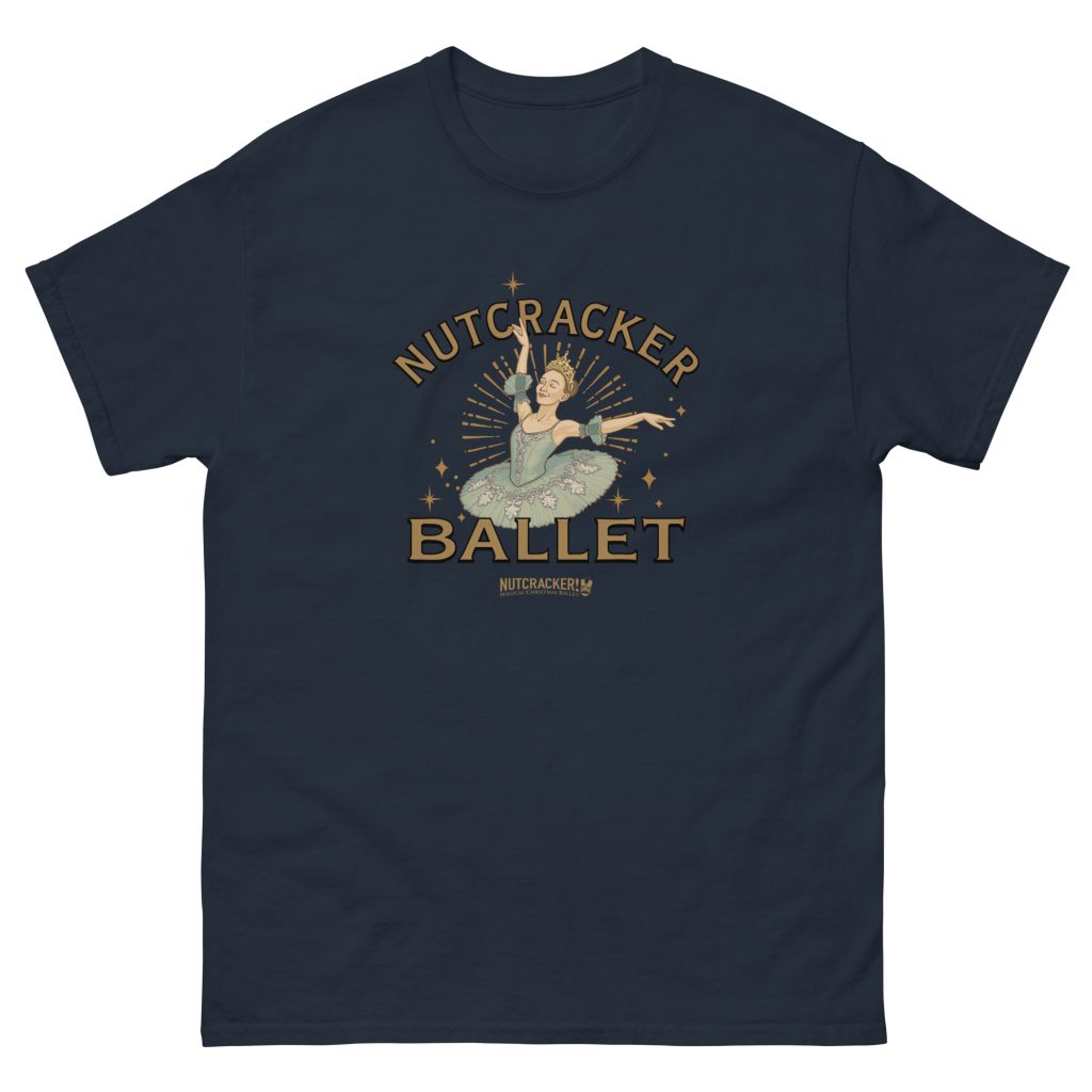 Nutcracker! Magical Christmas Ballet - Art Deco Collection - Youth Classic Tee