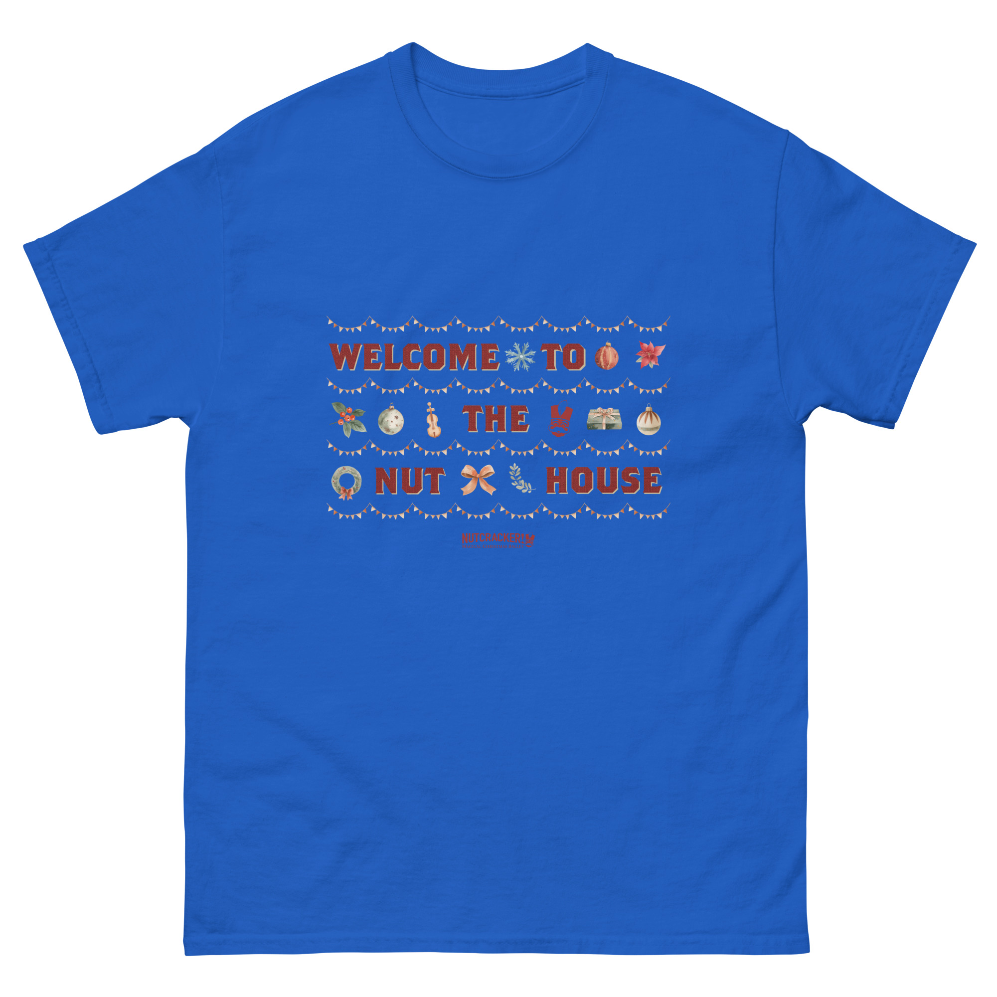 Nutcracker! Magical Christmas Ballet – Art Deco Collection – Adult Unisex T-Shirt copy - Image 23