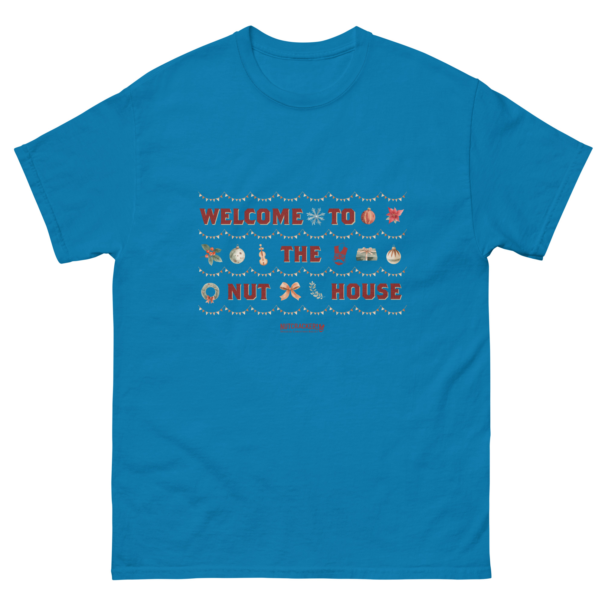 Nutcracker! Magical Christmas Ballet – Art Deco Collection – Adult Unisex T-Shirt copy - Image 31