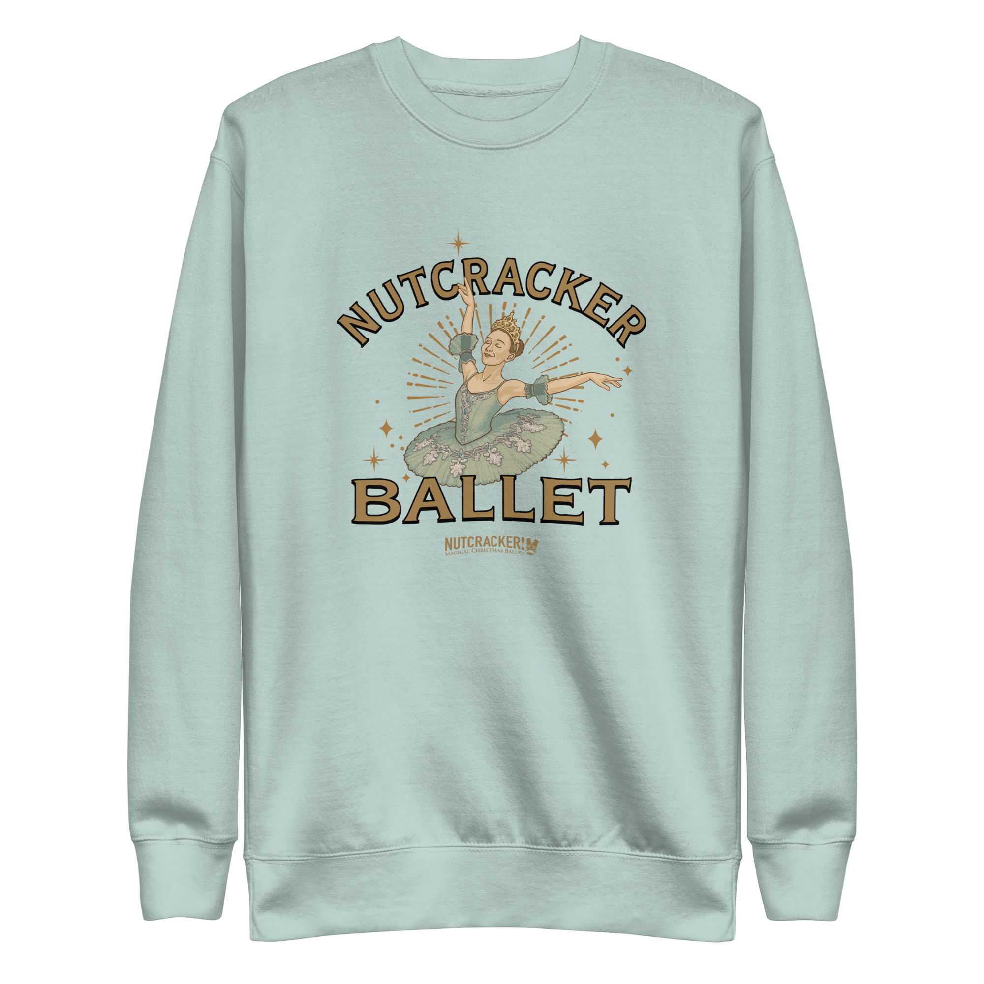 Nutcracker! Magical Christmas Ballet – Art Deco Collection - Unisex Premium Sweatshirt