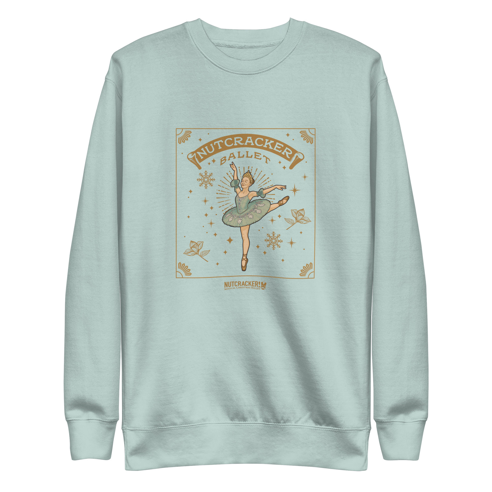 Nutcracker! Magical Christmas Ballet – Art Deco Collection - Unisex Premium Sweatshirt