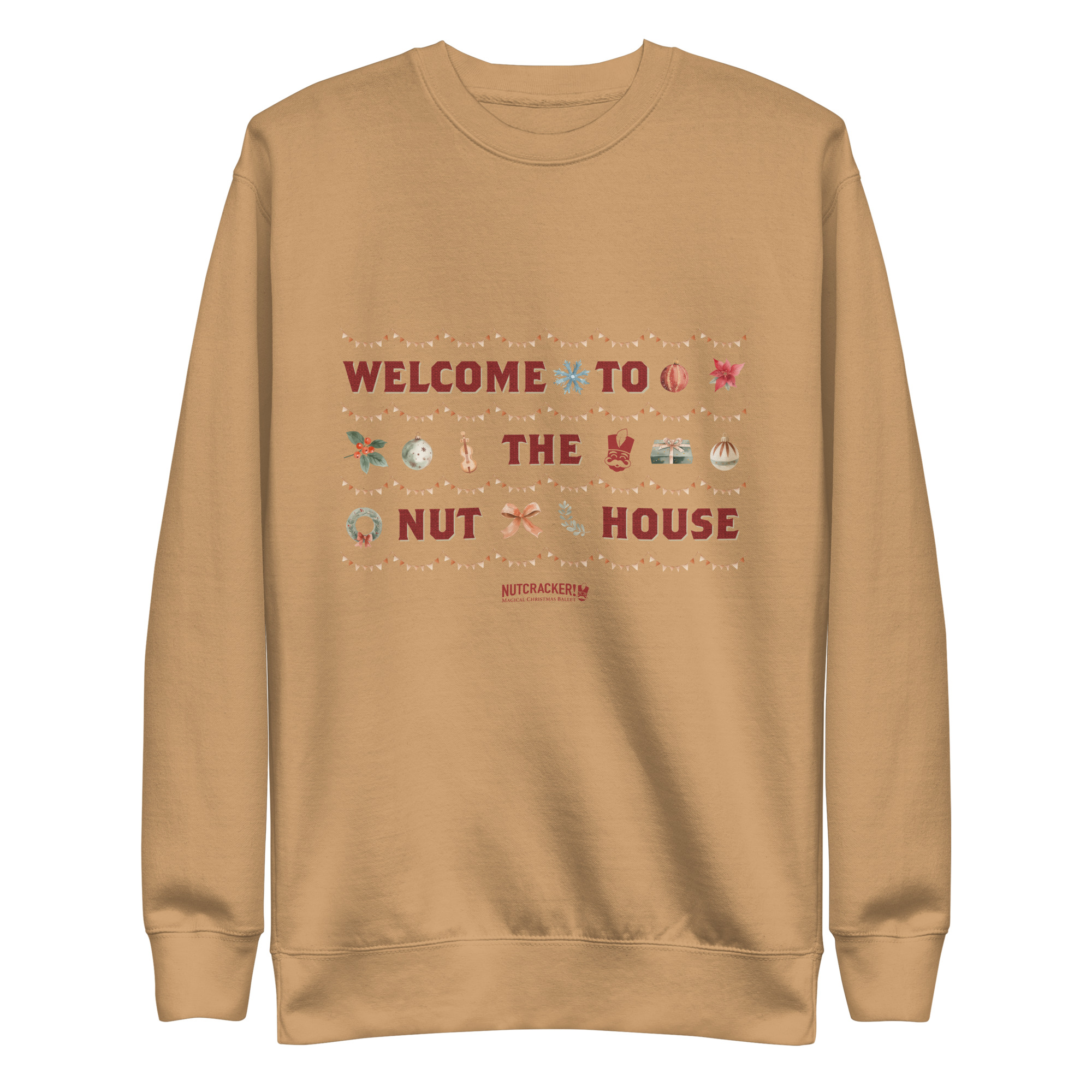 Nutcracker! Magical Christmas Ballet – Nut House Collection - Unisex Premium Sweatshirt copy - Image 19