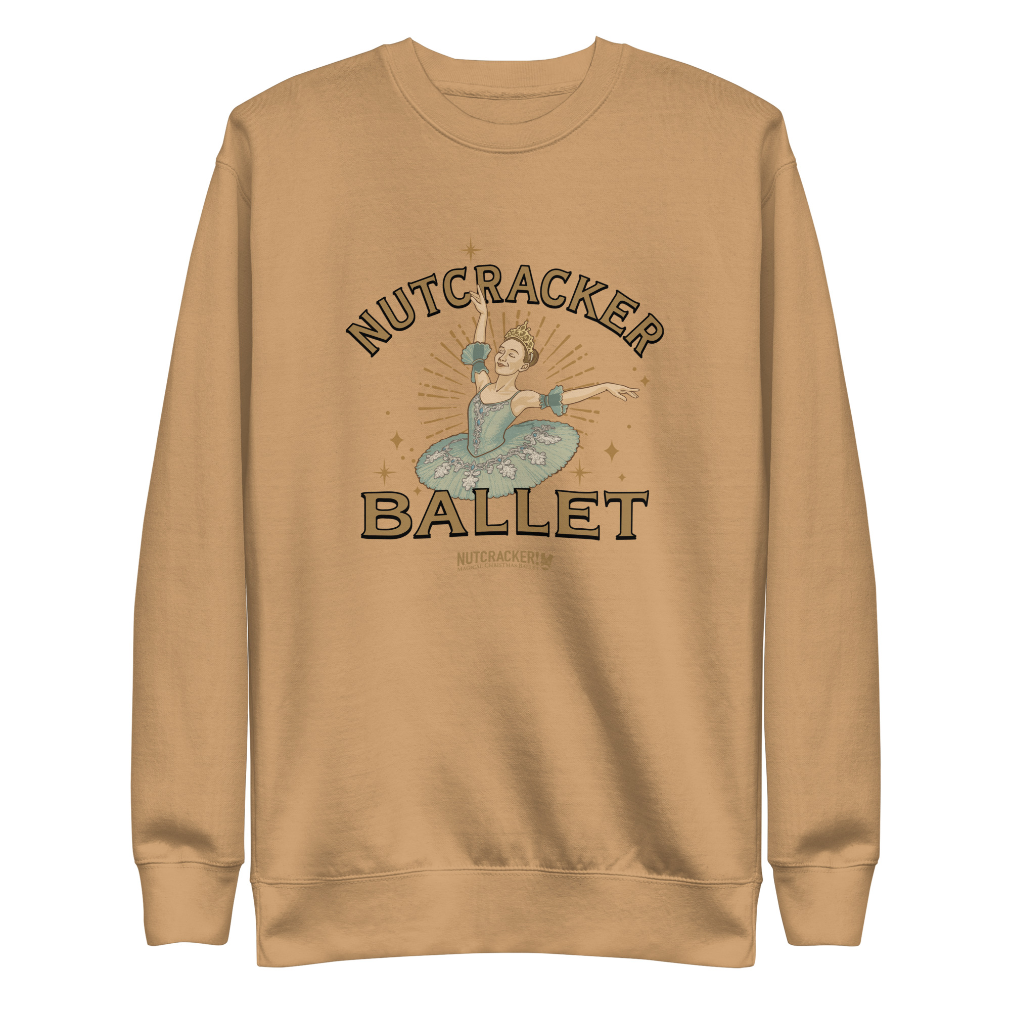Nutcracker! Magical Christmas Ballet – Art Deco Collection - Unisex Premium Sweatshirt - Image 19