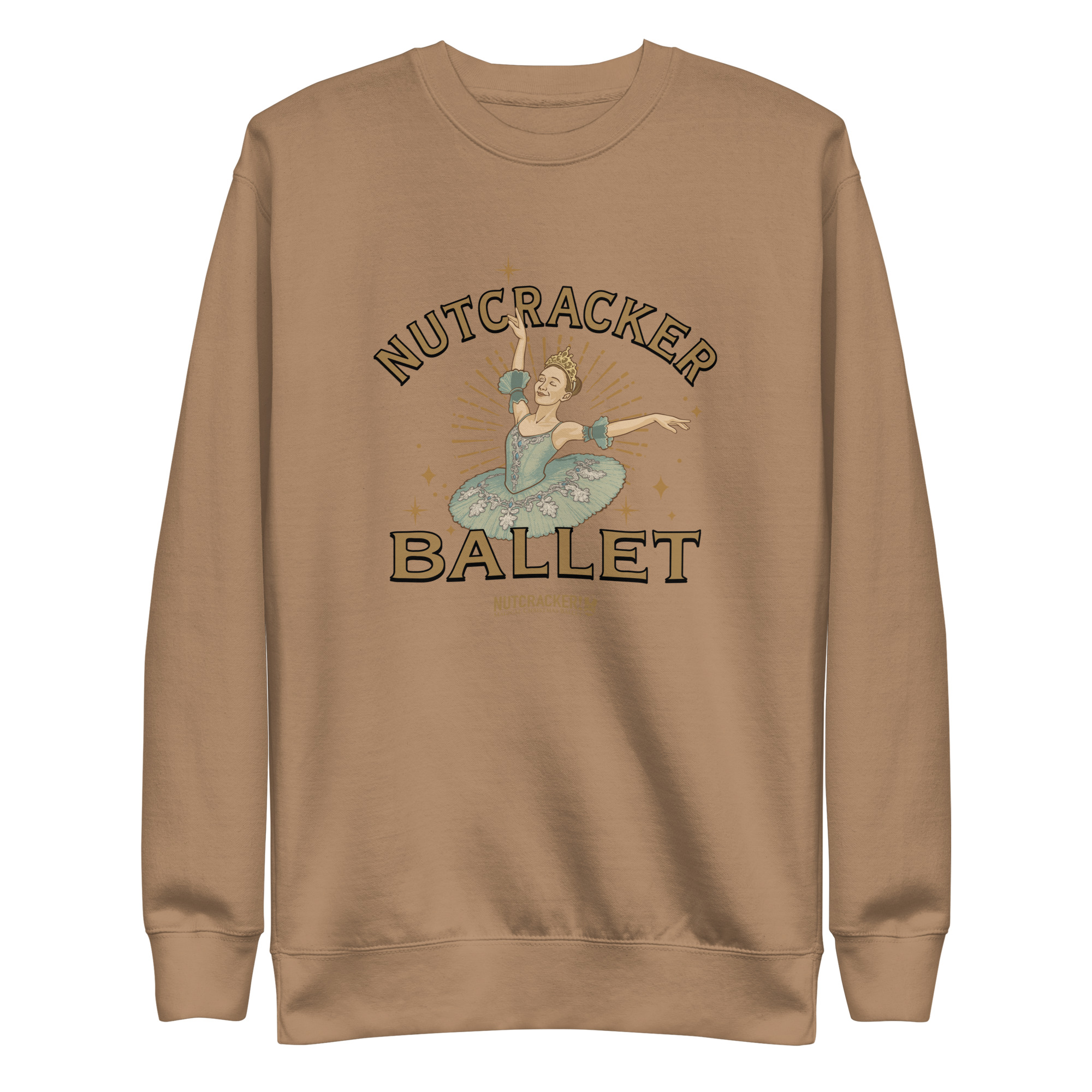 Nutcracker! Magical Christmas Ballet – Art Deco Collection - Unisex Premium Sweatshirt - Image 14