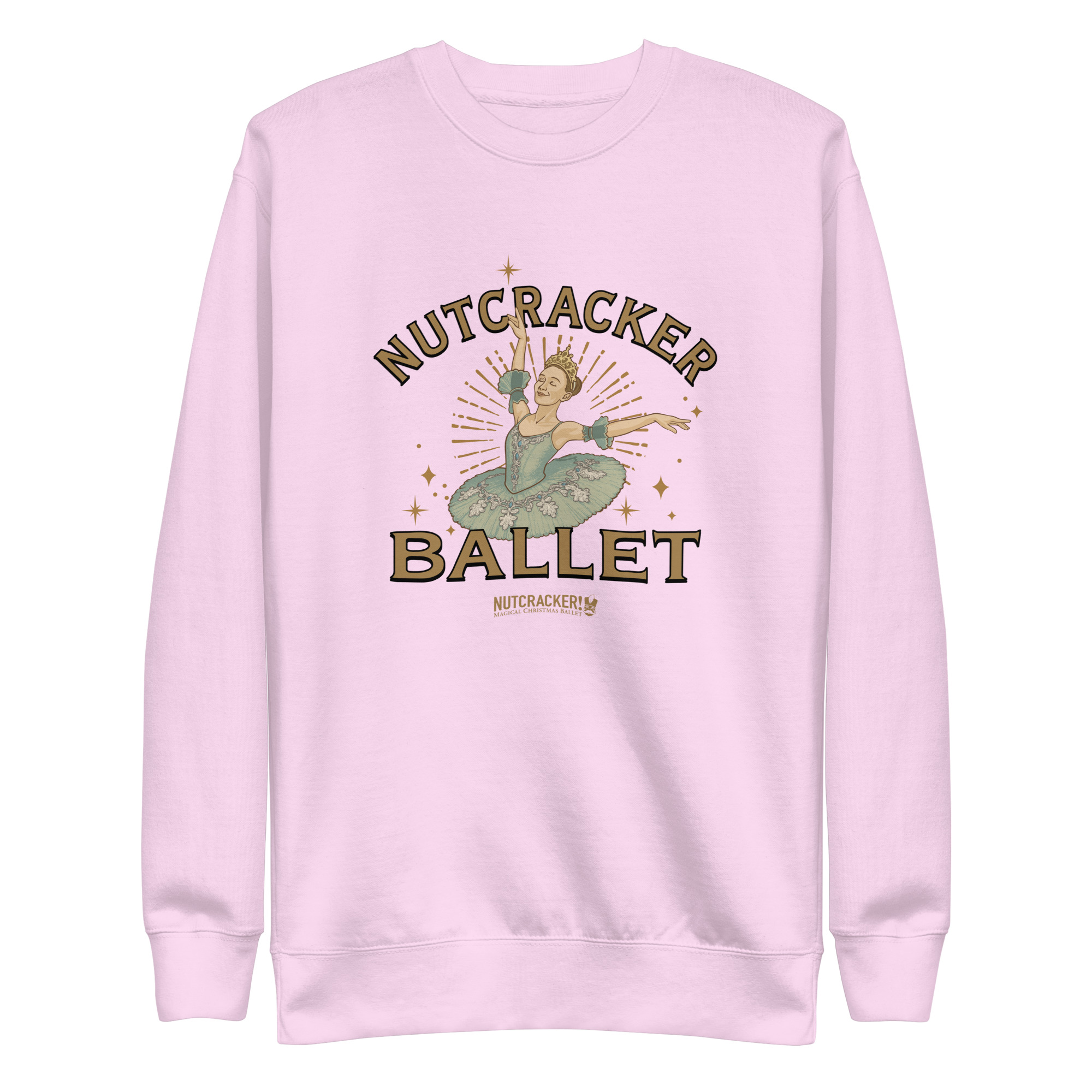 Nutcracker! Magical Christmas Ballet – Art Deco Collection - Unisex Premium Sweatshirt - Image 18