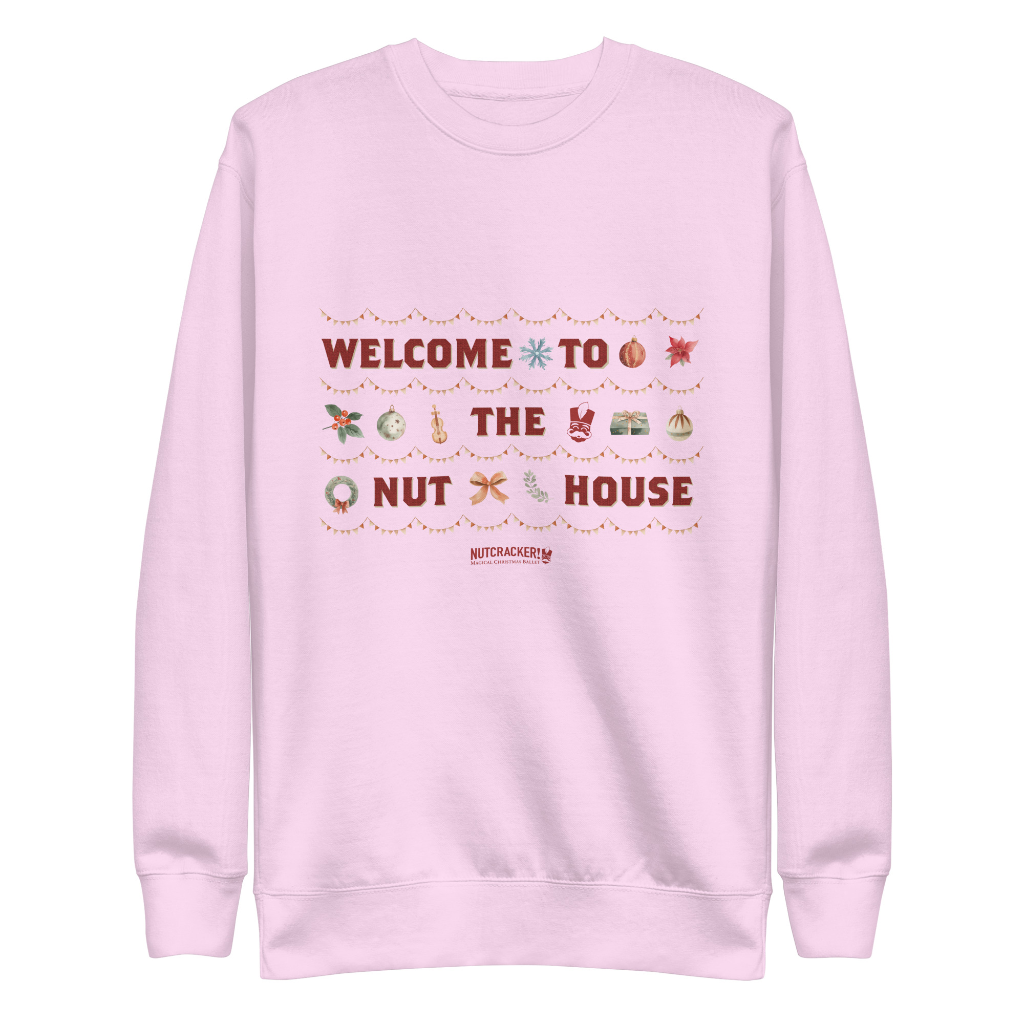 Nutcracker! Magical Christmas Ballet – Nut House Collection - Unisex Premium Sweatshirt copy - Image 18