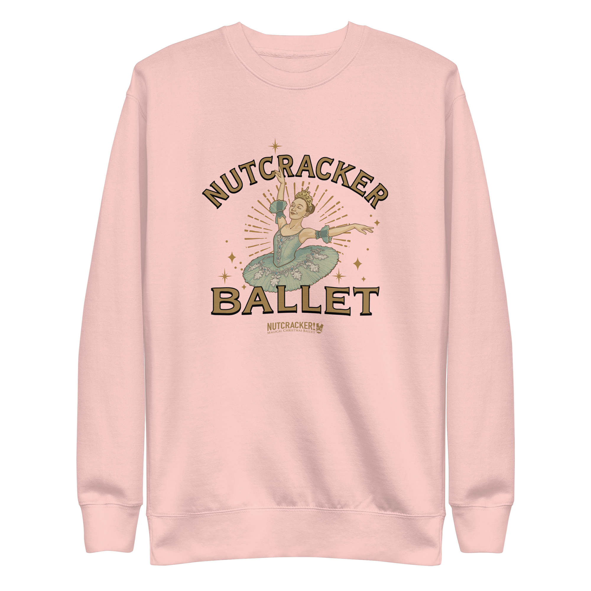 Nutcracker! Magical Christmas Ballet – Art Deco Collection - Unisex Premium Sweatshirt - Image 17