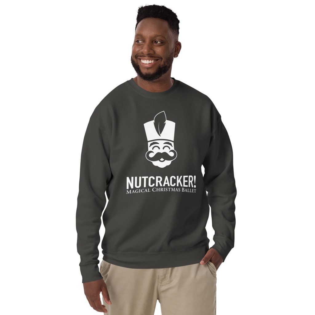 Nutcracker! Magical Christmas Ballet - Signature Collection Logo - Unisex Premium Sweatshirt