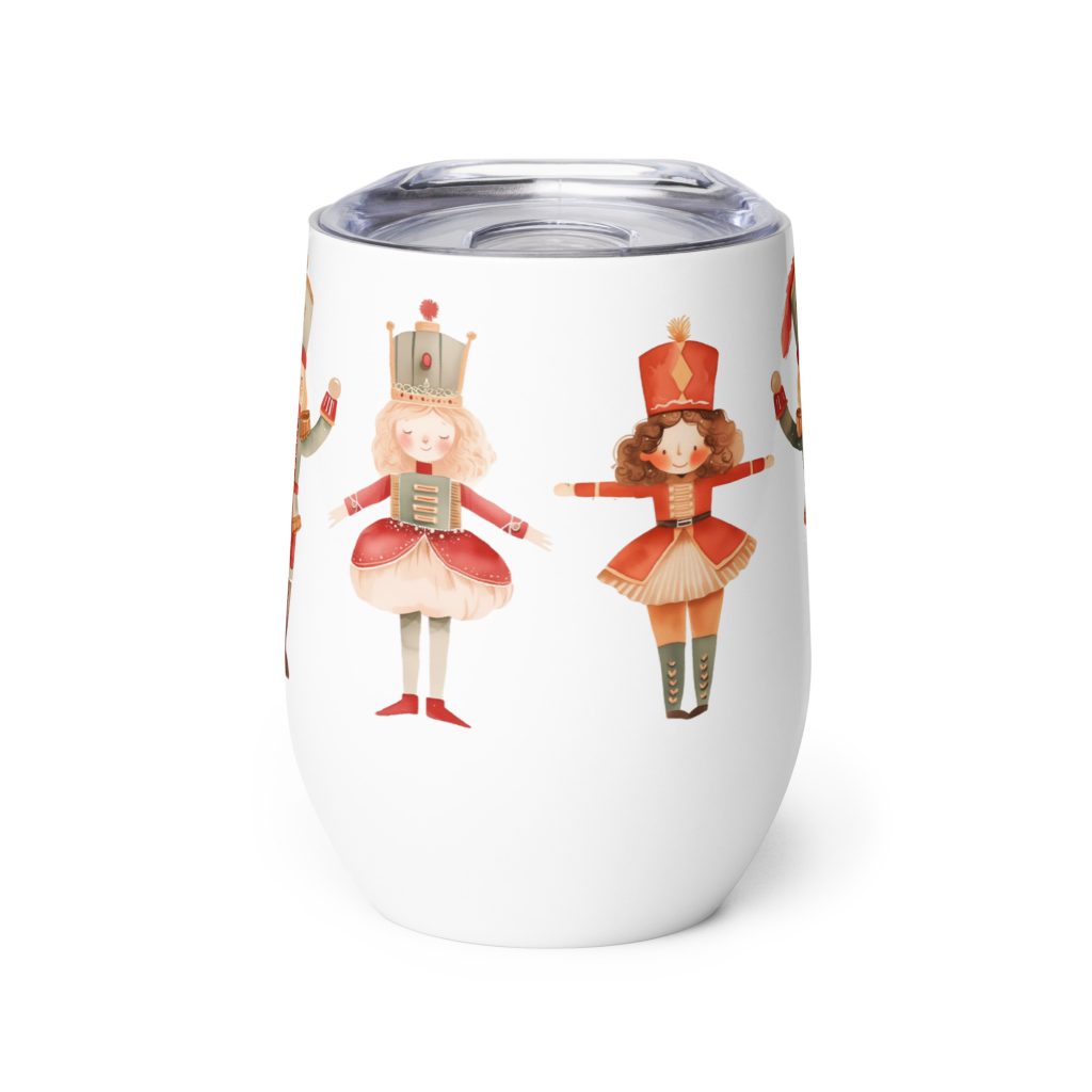 Nutcracker! Magical Christmas Ballet – Nut House Collection – Wine Tumbler