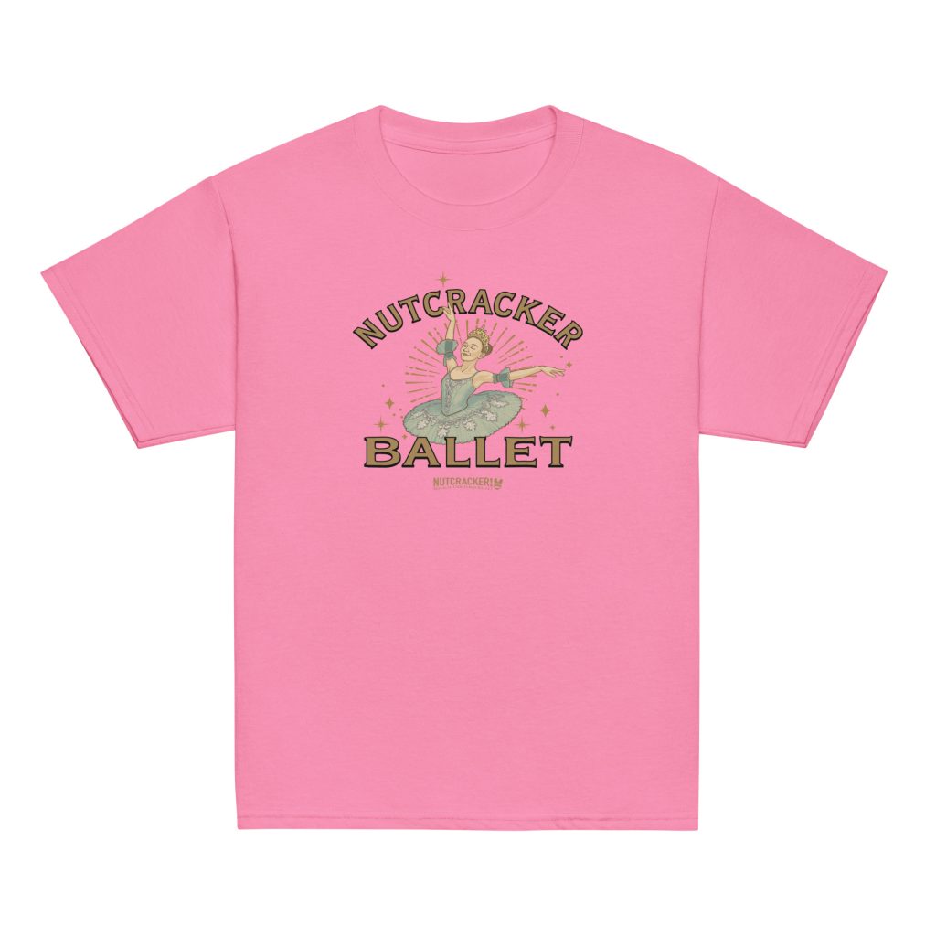 Nutcracker! Magical Christmas Ballet - Art Deco Collection - Youth Classic Tee