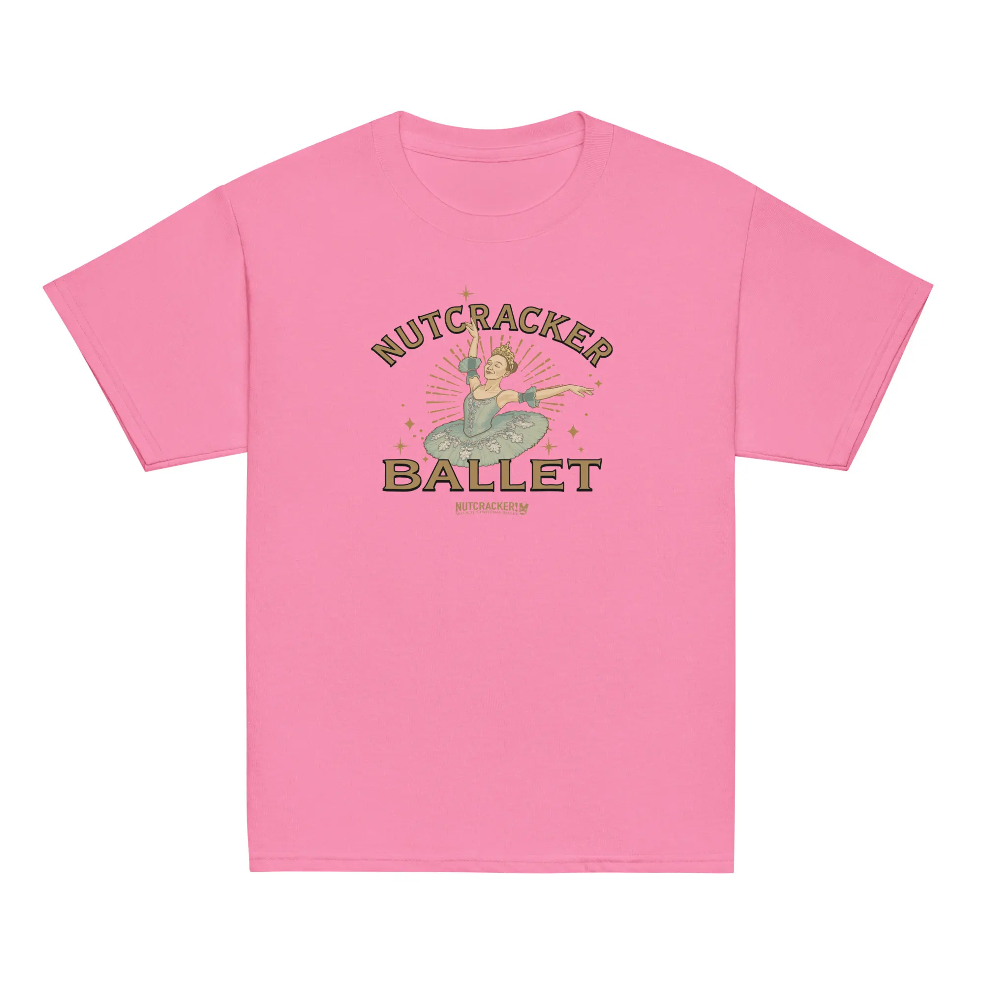 Nutcracker! Magical Christmas Ballet - Art Deco Collection - Youth Classic Tee