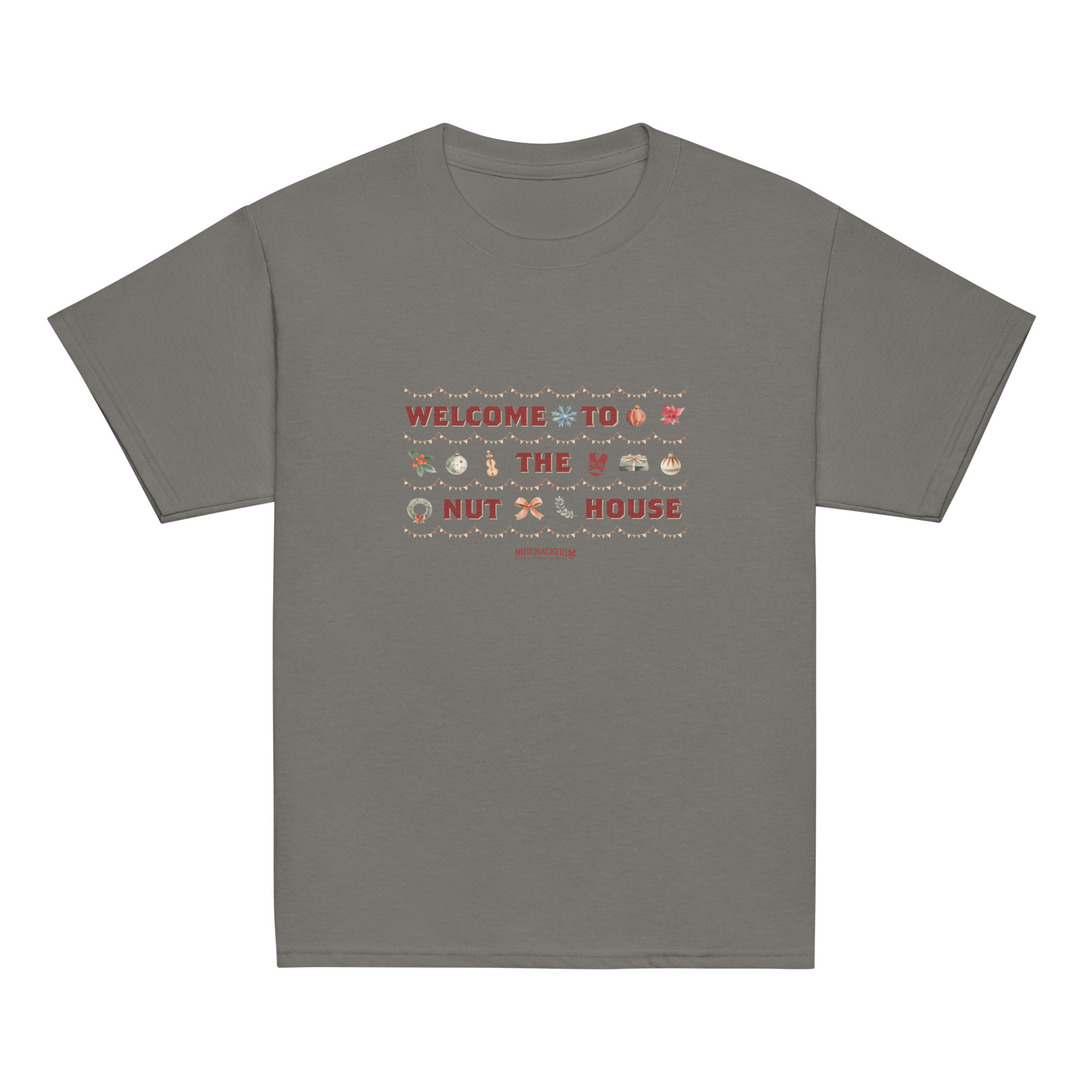 Nutcracker! Magical Christmas Ballet - Nut House Collection - Youth Classic Tee - Image 3