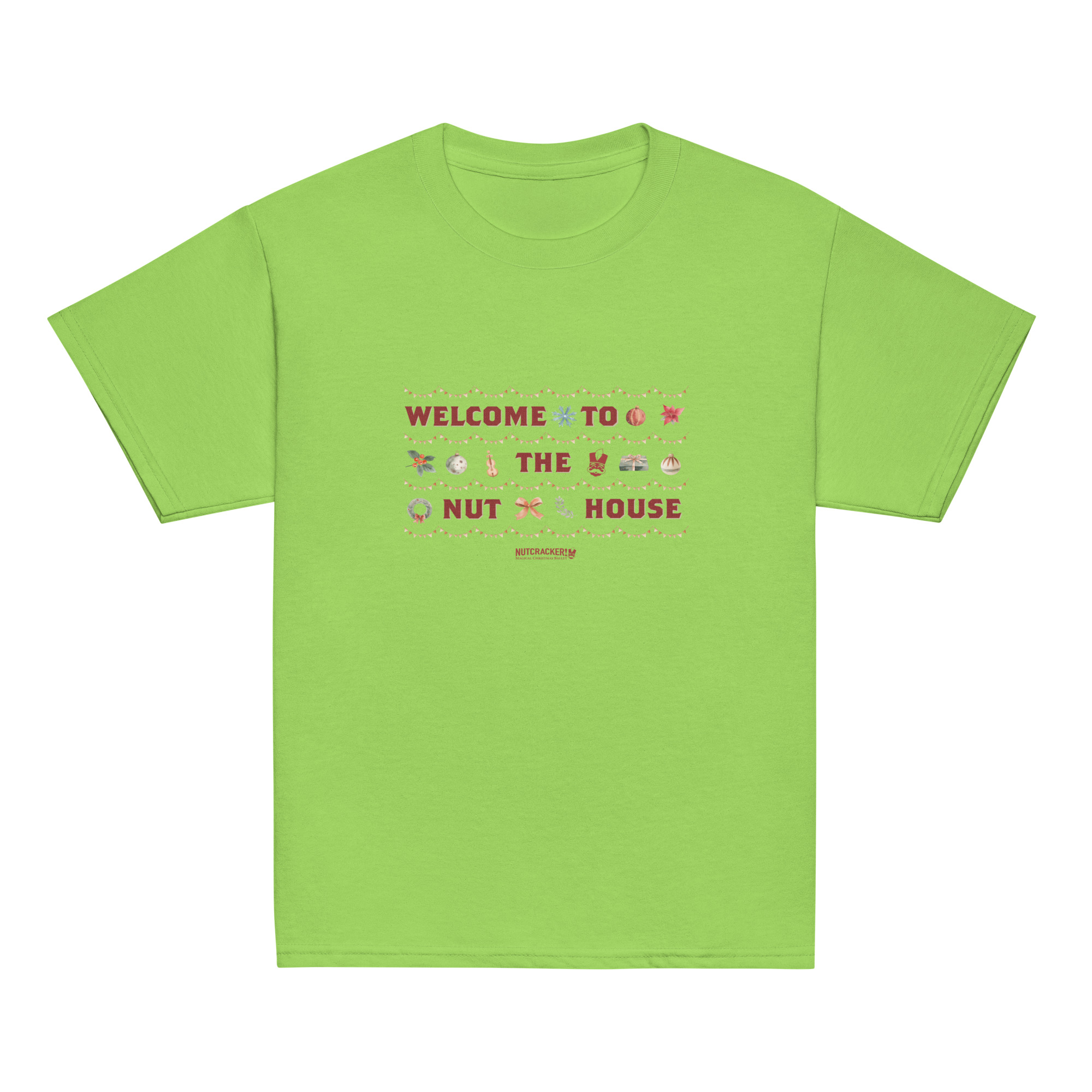 Nutcracker! Magical Christmas Ballet - Nut House Collection - Youth Classic Tee - Image 11
