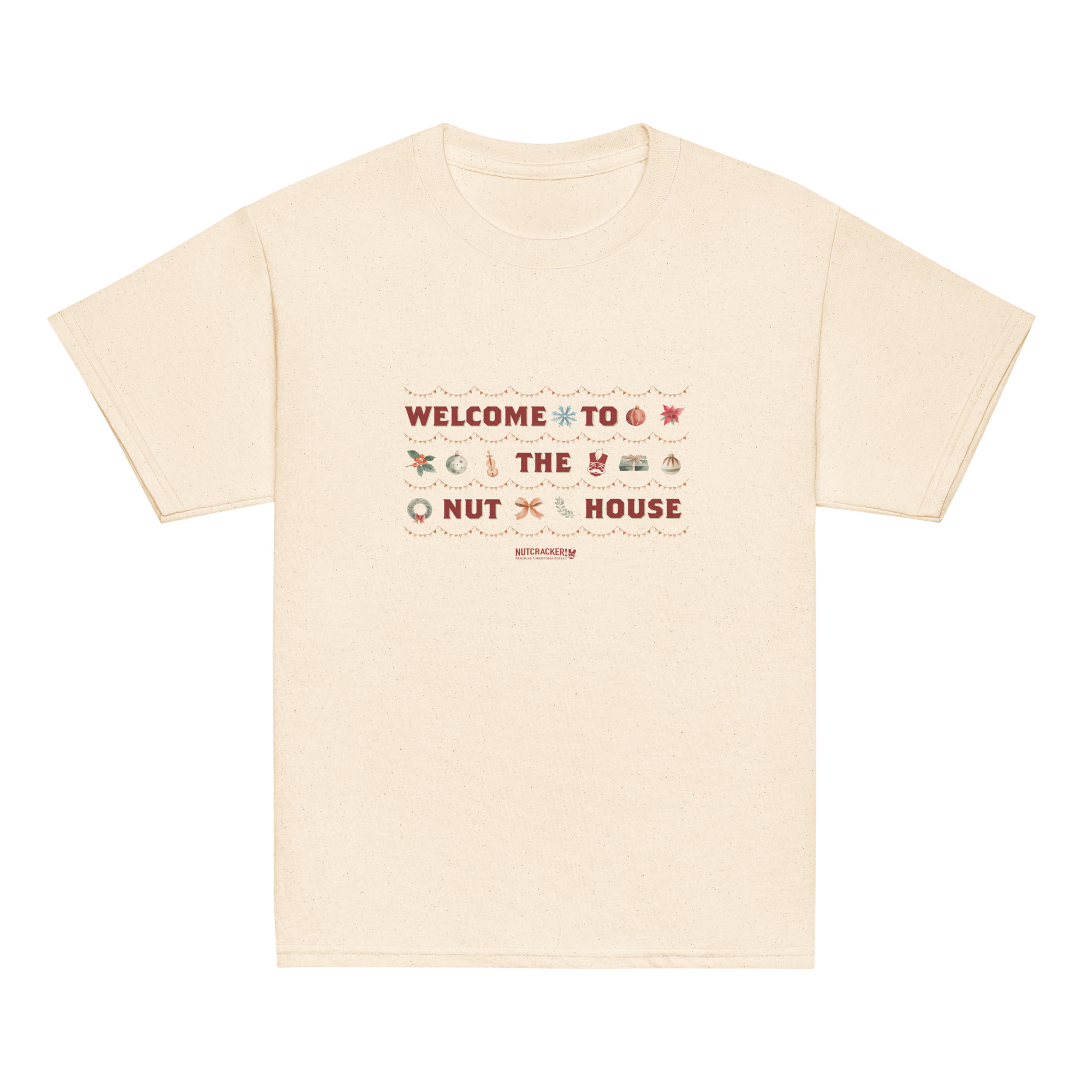 Nutcracker! Magical Christmas Ballet - Nut House Collection - Youth Classic Tee - Image 5