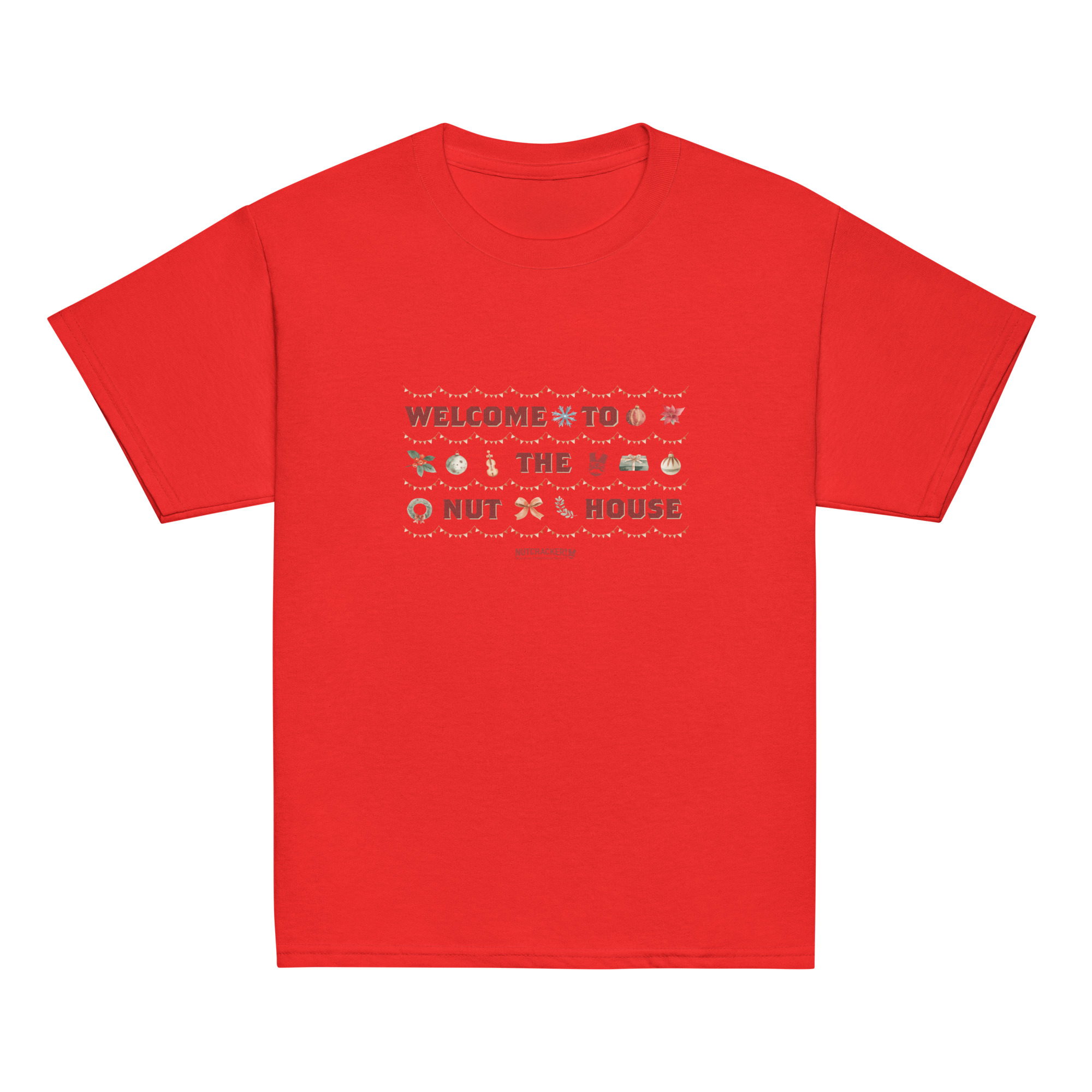 Nutcracker! Magical Christmas Ballet - Nut House Collection - Youth Classic Tee - Image 7