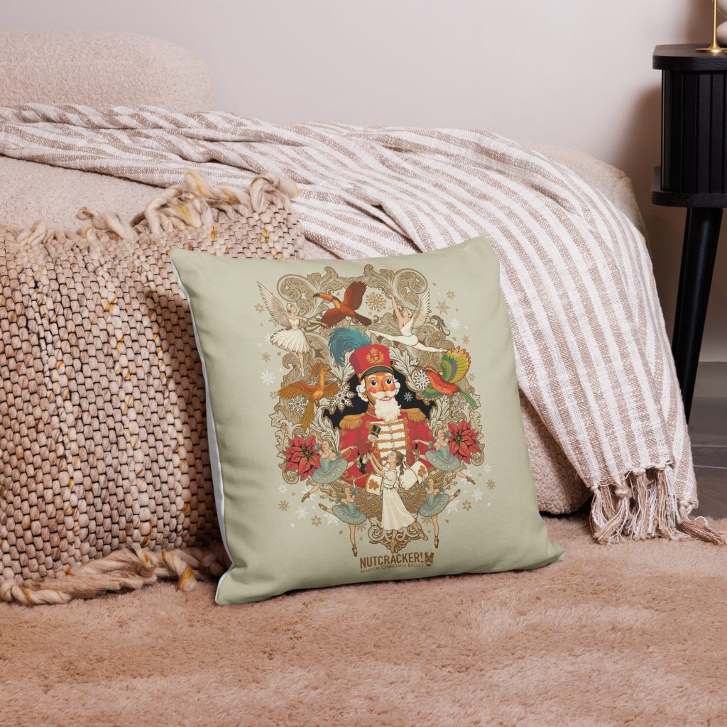 Nutcracker! Magical Christmas Ballet - Nut House Collection - Pillow Case