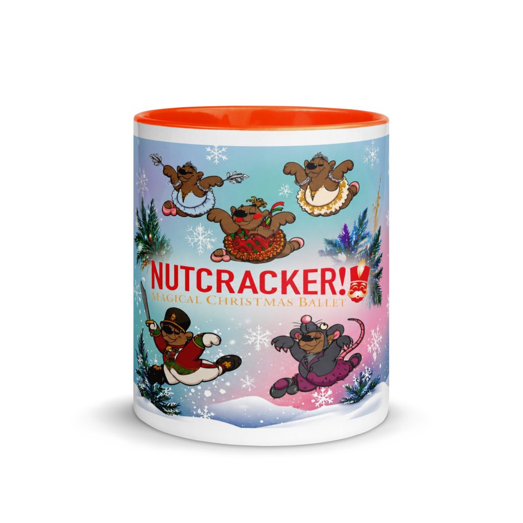 Nutcracker! Magical Christmas Ballet Tutu Bear Mug