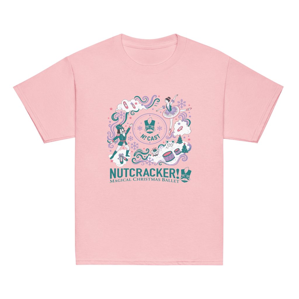 2026 Nutcracker! Magical Christmas Ballet Cast T-Shirt - YOUTH